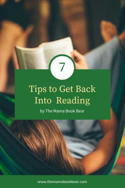 7 Tips to Get Back Into Reading